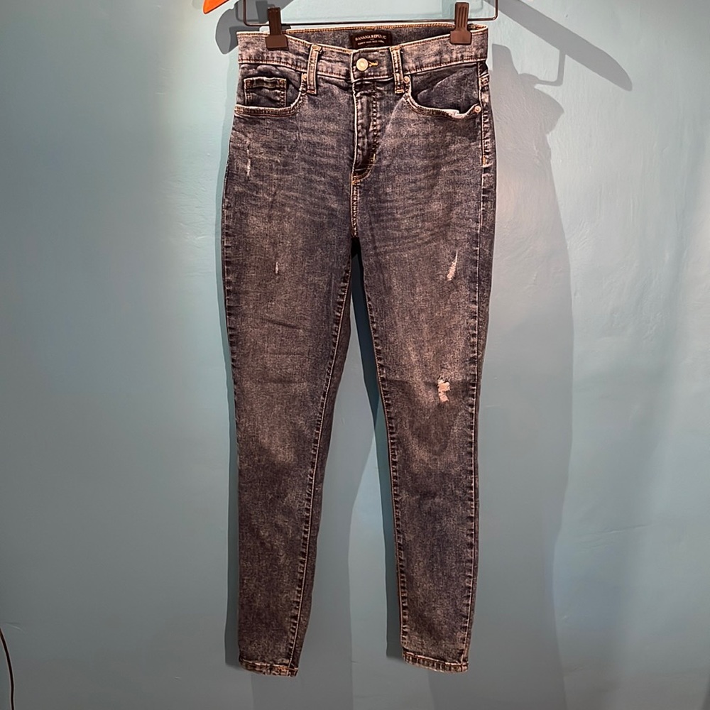3 for $15 Banana Republic jeans curvy high-rise skinny 25/0